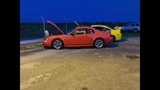 2V 46L Mustang GT VS Cobalt SS SuperCharged [upl. by Ardnossak]