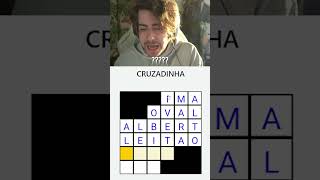 fiz a cruzadinha mais rápida da história cellbit shorts quiz [upl. by Laural387]