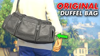 Easiest Way To Get The Original Duffel Bag On ANY OUTFIT In GTA 5 Online Solo Duffel Bag Glitch [upl. by Marcelia]