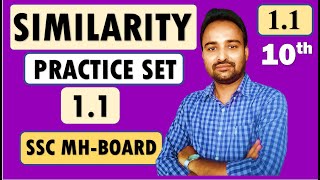 SSC Class 10 Geometry  Similarity  Practice Set 11 [upl. by Adrell]