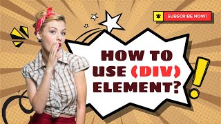 How to use Div Element  HTML Tutorial  Web Development Full Course  The Achievers Campus [upl. by Aileno]