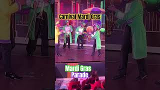 Carnival Mardi Gras Cruise Mardi Gras Parade August 2024 carnivalcruises [upl. by Kalinda]