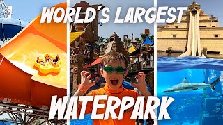 The World’s Largest Waterpark │Atlantis Aquaventure Dubai [upl. by Canning]