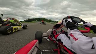 Ontario Interclub Challenge  Mosport Karting Centre  Final  2024 Briggs Jr [upl. by Yorle934]