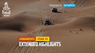 Extended highlights of Stage 10 presented by Aramco  Dakar2023 [upl. by Aneetak]