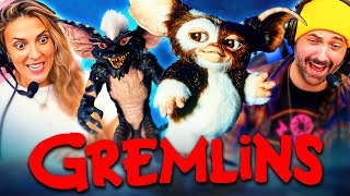 GREMLINS 1984 MOVIE REACTION FIRST TIME WATCHING Gizmo  Full Movie Review [upl. by Nnayllas]