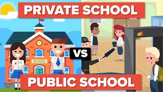 Private School vs Public School  How Do The Students Compare [upl. by Golter]