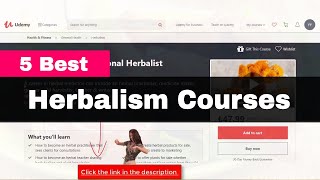 5 Best Herbalism Courses Udemy [upl. by Guy715]