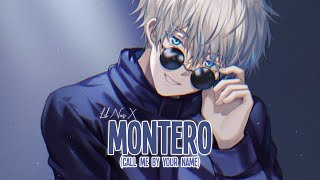 ♪ Nightcore  MONTERO Call Me By Your Name → Lil Nas X Lyrics  call me when you want [upl. by Adil]