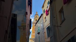 Sunny Menton where the French Riviera meets charm and tranquillity 🌞🇫🇷 frenchvillage travel trip [upl. by Atiana]