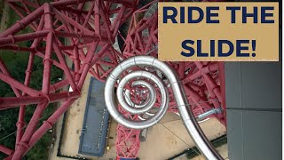 ArcelorMittal Orbit Slide Olympic Park Review [upl. by Tserrof]