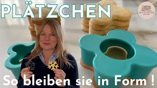 Mit diesem Plätzchenteig Rezept behalten Plätzchen ihre Form [upl. by Siraj]