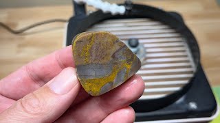 Slabs to Cabs  Beautiful Jasper Pendant [upl. by Bohon]