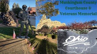 Muskingum Courthouse amp Veterans Memorial [upl. by Waddell]