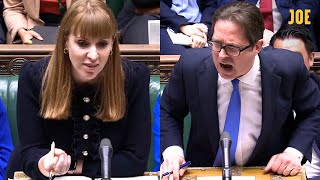 HIGHLIGHTS Angela Rayner schools Tory MP at Deputy PMQs [upl. by Fornof]