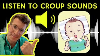 Doctor explains Croup with real example of Croup sounds  Barking Cough in children [upl. by Ynohtnaed]