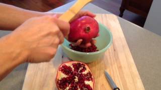 Fastest Way To Deseed A Pomegranate [upl. by Ecinna]