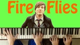 Owl City  Fireflies Piano Cover Duet by The Master Twins [upl. by Bartle]