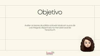 DETERMINAÃ‡ÃƒO DE SÃ“LIDOS SOLÃšVEIS Â°BRIX EM SUCOS INDUSTRIALIZADOS INTEGRAIS DE UVA [upl. by Tamarah]