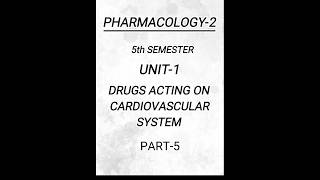 Pharmacology25th semesterUnit1AntiHyperlipidemic drugspharmacy pharmacynotes shorts [upl. by Frannie]