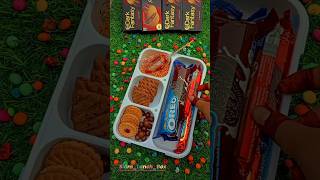 cute yummy chocolate candy food icecream tiffin lunchcontainer voiceeffects lunchbox yt [upl. by Cirdnek]