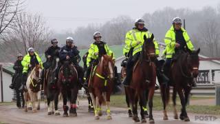 A Day with the Athens Police Departments Mounted Unit [upl. by Guglielma304]