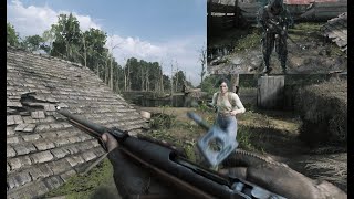 Hunt  Showdown  Berthier bulletgrubber reload animation custom [upl. by Wardlaw]