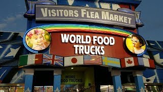 World Food Trucks Kissimmee Florida Largest Food Truck Location Near Disney World [upl. by Llerdnek]