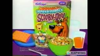 Kelloggs Cinnamon Marshmallow Scooby Doo Cereal Commercial Compilation 20022004 [upl. by Assirehs]