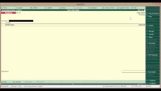 How to create Accounting Vouchers in TALLY ERP9 [upl. by Akemrehs581]