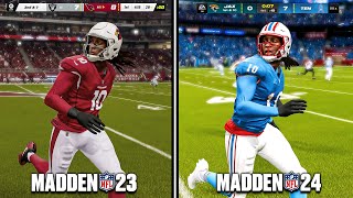 5 Things Madden 24 Does BETTER Than Madden 23 [upl. by Drais932]