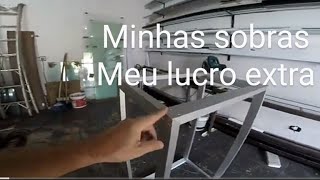 USANDO MINHAS SOBRAS DE ALUMÃNIOE MOSTRANDO O Q EU VOU FAZER COM ELAS [upl. by Madison]