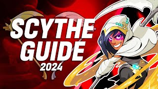 Brawlhalla Scythe Combos amp Gameplay Guide 2024 [upl. by Stoat]