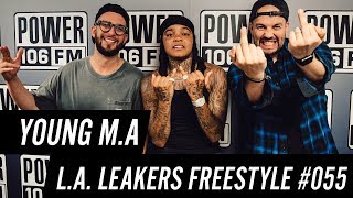 Young MA Freestyle w The LA Leakers  Freestyle 055 [upl. by Ebba266]