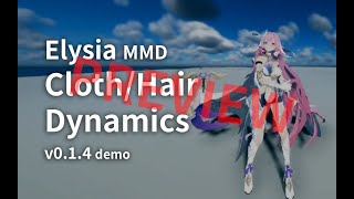 ClothHair Dynamics Preview [upl. by Alvin]