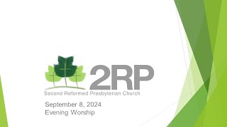 2RP Evening Worship September 8 2024 [upl. by Natsirt]