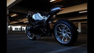 Revisiting the timeless 2014 BMW R NineT racer a decade later with cats amp Mulholland sunset ride [upl. by Gae]