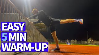 EASY warm up for Runners  5 mins [upl. by Jeremias]