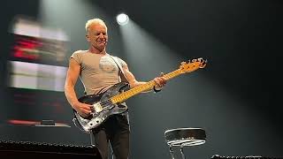 Sting  Wrote Your Name Budapest Arena 20240531 [upl. by Dorinda]