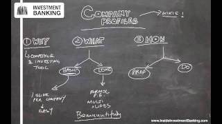 Company Profiles in Investment Banking [upl. by Mellette]