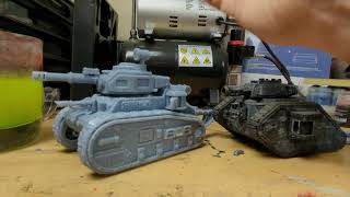 3D Printing update Leman Russ tanks and eldar [upl. by Virge292]