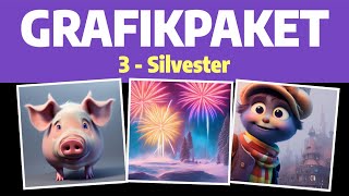 Grafikpaket 3  Silvester [upl. by Ahsikar]