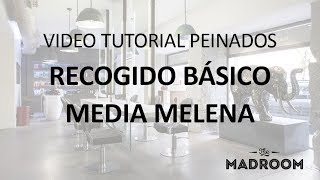 👩 Vídeo tutorial de peinado recogido de media melena fácil  The MadRoom ® [upl. by Easlehc]