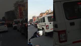 Ghumarwin Jate Hue Lga Hai Cars Ka Traffic Jam👀shorts traffic minivlog viral [upl. by Schlosser]