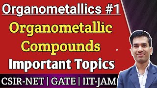 Organometallic Chemistry  Organometallic Chemistry For CSIR NET  Organometallics [upl. by Justus]