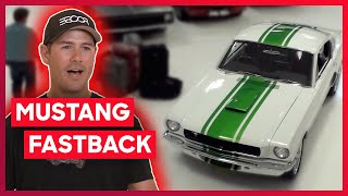 Crime Scene Mustang Fastback Gets A New Look  Overhaulin [upl. by Lledroc]