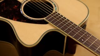 Yamaha FSX730SC Acoustic Electric Guitar Demo [upl. by Lambertson]