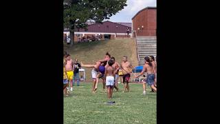 EBC Stickball at CNH’24 best hits kids and adults Cherokee CherokeeNation ndn americanindians [upl. by Dercy179]