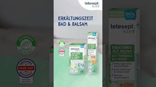 tetesept Baby Erkältungszeit Bad amp Balsam [upl. by Leftwich]