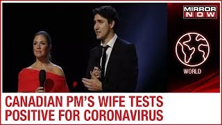 Canadian PM Justin Trudeaus wife tests positive for Coronavirus [upl. by Rednave]